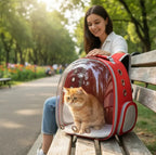 🎒 Mochila Cápsula para Mascotas